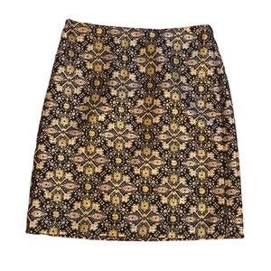 J McLaughlin Metallic Elements Pencil Skirt